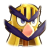 "Mustachioed Helmet" icon