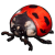 "Stuffed Ladybug" icon