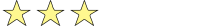 Icon for <span>3 Stars</span>