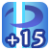 "Avoid +15" icon