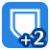 "Defense +2" icon