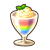 "Rainbow Gelato" icon