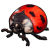 "Stuffed Ladybug" icon