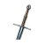 "Feline steel sword - enhanced" icon