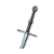 "Feline steel sword - superior" icon