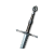 "Feline steel sword - mastercrafted" icon