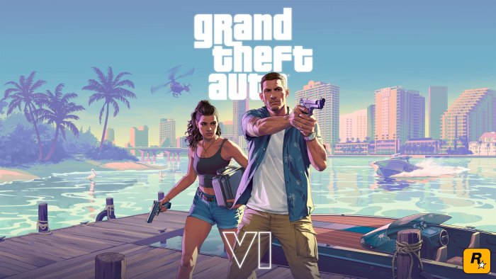 Jason & Lucia Poster (Grand Theft Auto VI)