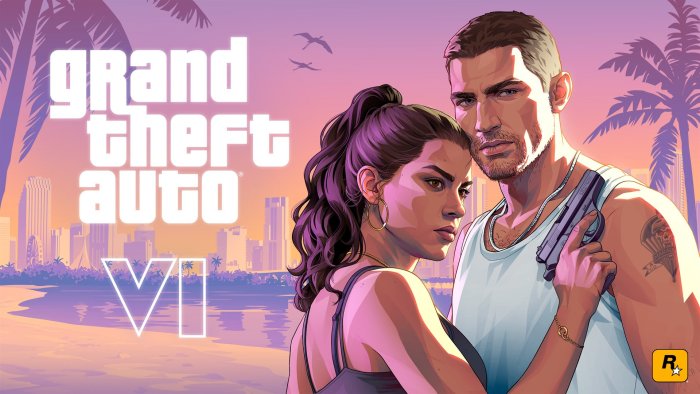 Jason & Lucia Poster (Grand Theft Auto VI)