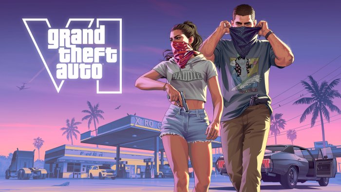Jason & Lucia Poster (Grand Theft Auto VI)