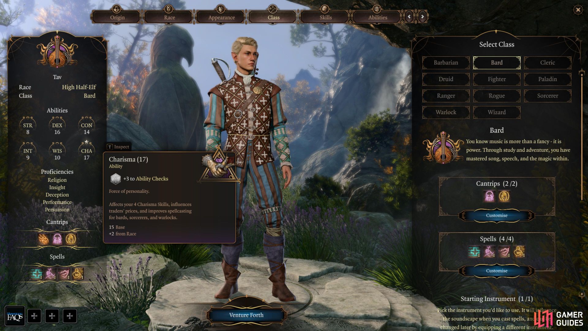 baldur's gate 3 items that increase charisma