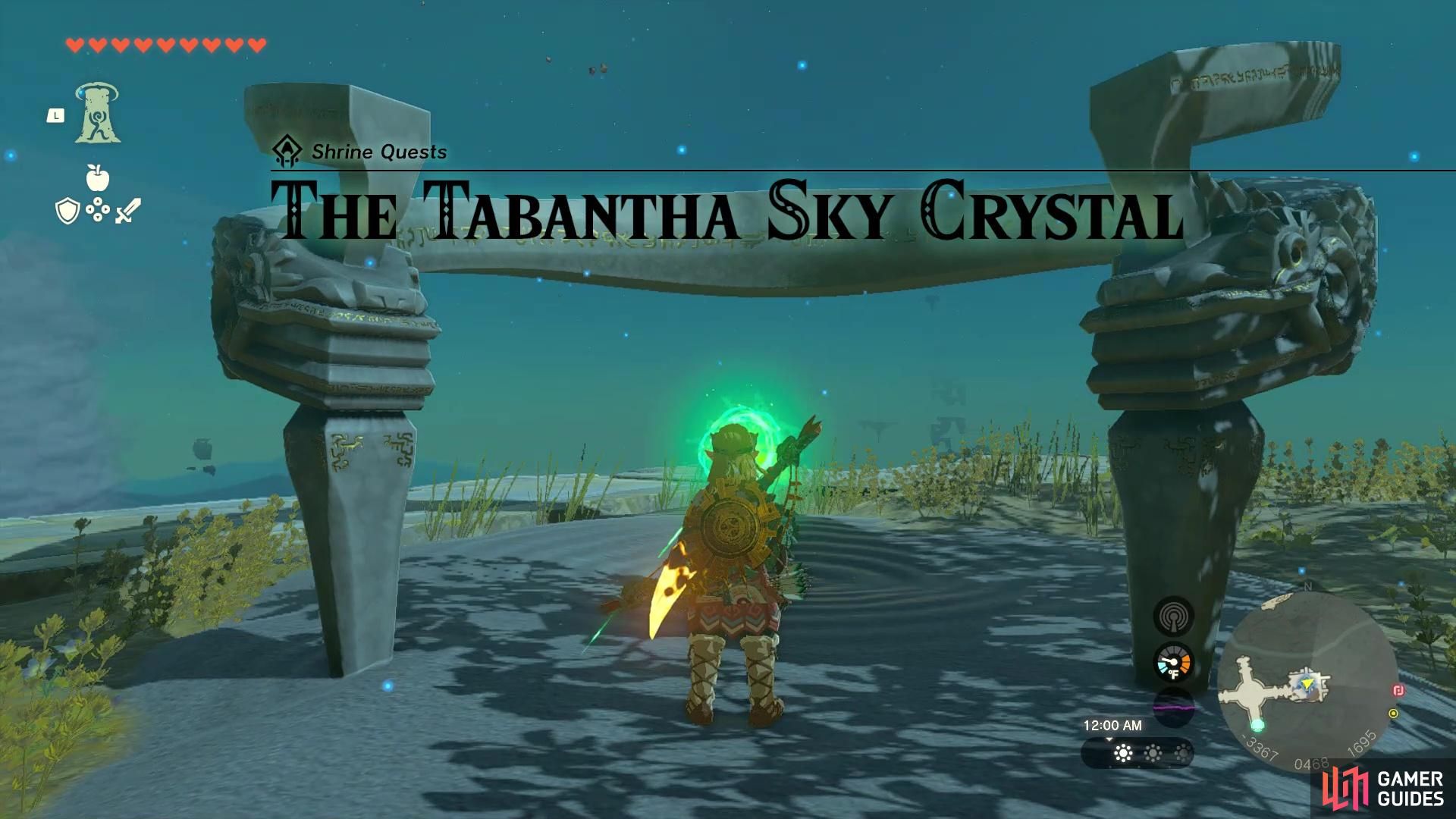 Tabantha How to Complete the Tabantha Sky Crystal Shrine Quest - Sky - Shrine ...