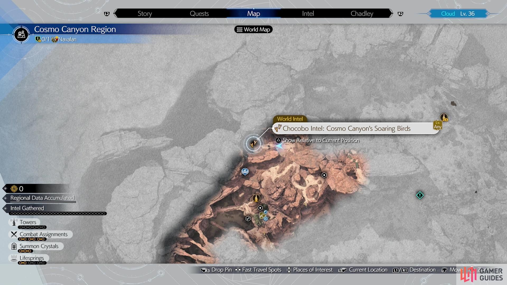 How to Catch the Cosmo Canyon Chocobo Final Fantasy VII Rebirth Cosmo Canyon World Intel