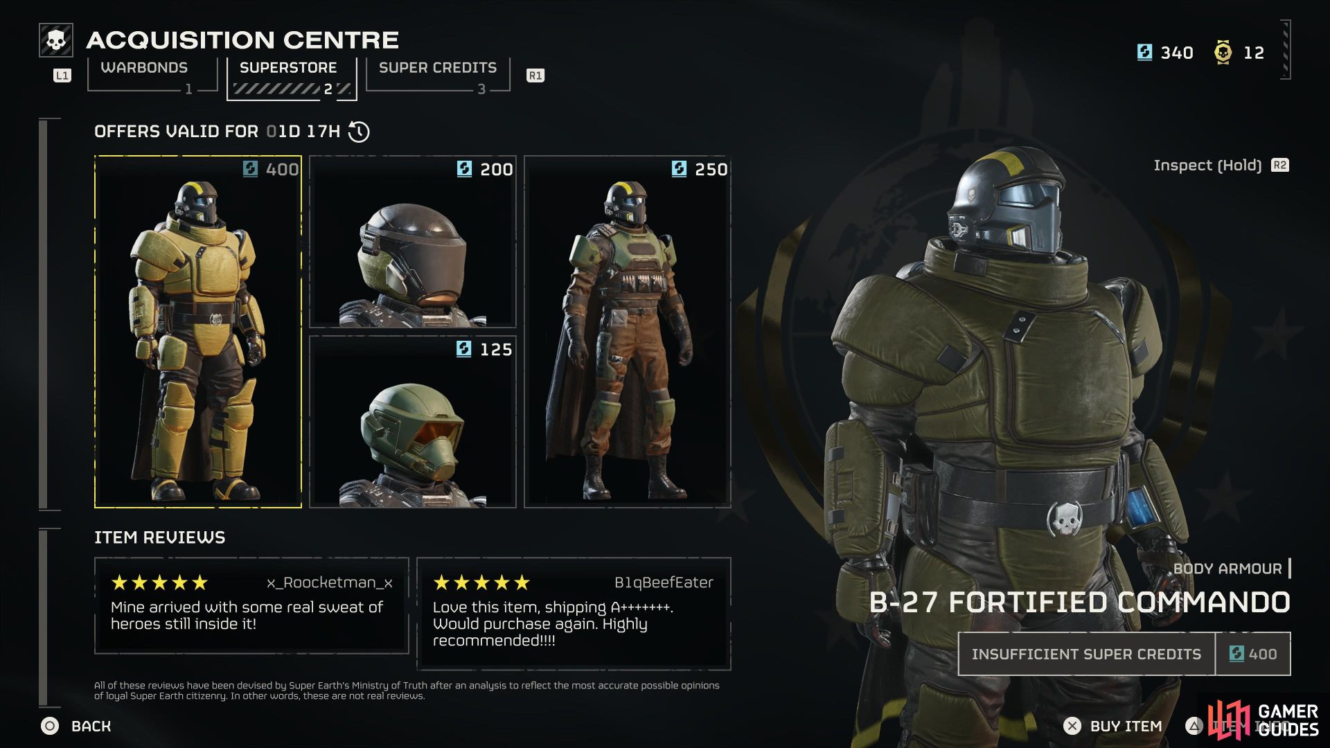 Helldivers 2 superstore rotation and items basics getting started