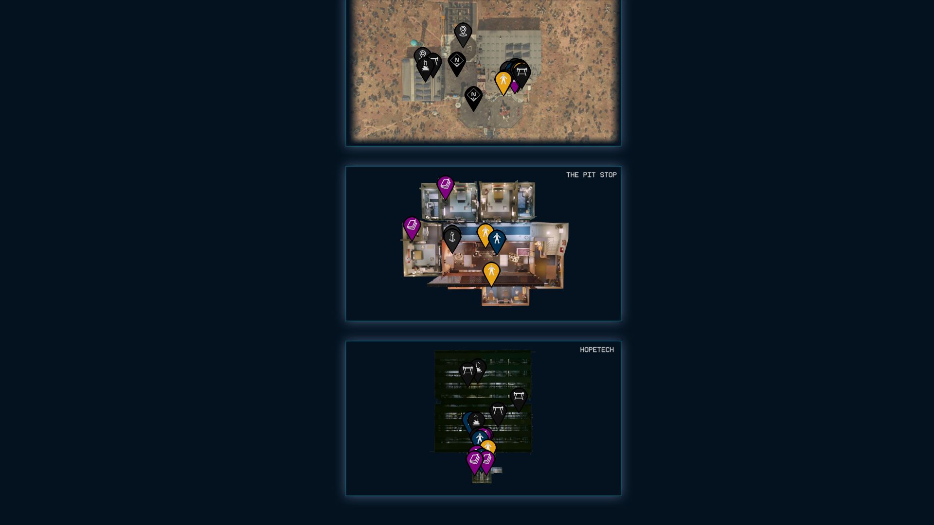 Hopetown Map Interactive Map - Starfield | Gamer Guides®