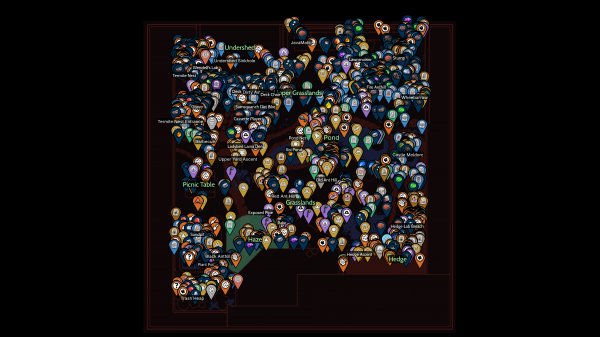 Grounded Yard interactive map