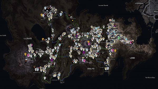 Final Fantasy XV Final Fantasy XV World interactive map
