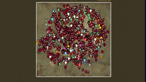 Kingdom Come: Deliverance II Trosky Region interactive map