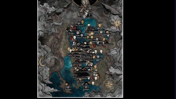 Clair Obscur: Expedition 33 The Continent interactive map