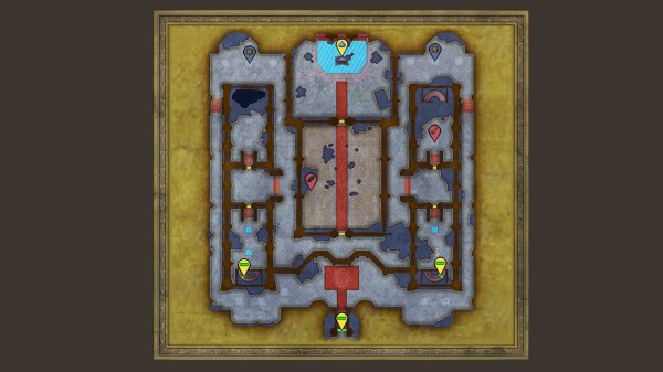Dragon Quest I & II HD-2D Remake Dragonlord's Castle (Dragon Quest I) interactive map