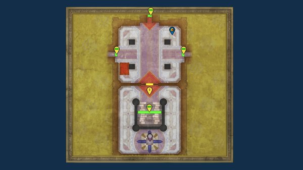 Dragon Quest I & II HD-2D Remake Gwaelin's Gate (Dragon Quest II) interactive map