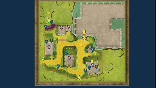 Dragon Quest I & II HD-2D Remake Rippleport (Dragon Quest II) interactive map