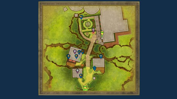 Dragon Quest I & II HD-2D Remake Cannock (Dragon Quest II) interactive map