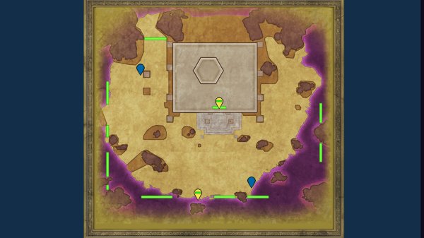 Dragon Quest I & II HD-2D Remake Shrine South of Rendarak (Dragon Quest II) interactive map
