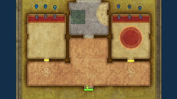 Dragon Quest I & II HD-2D Remake Shrine East of Slewse (Dragon Quest II) interactive map