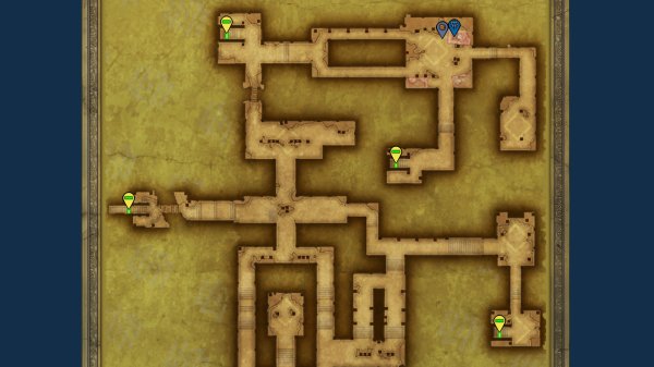 Dragon Quest I & II HD-2D Remake Craggy Cave (Dragon Quest II) interactive map