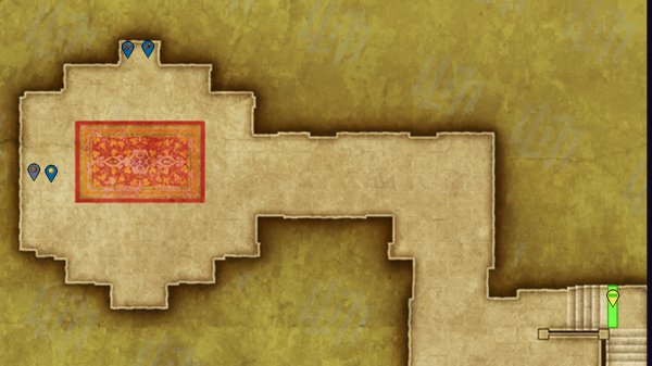 Dragon Quest I & II HD-2D Remake Shivering Shrine (Dragon Quest II) interactive map