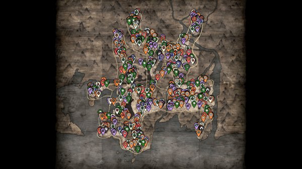 Nioh 3 1572 CE - Warring States interactive map