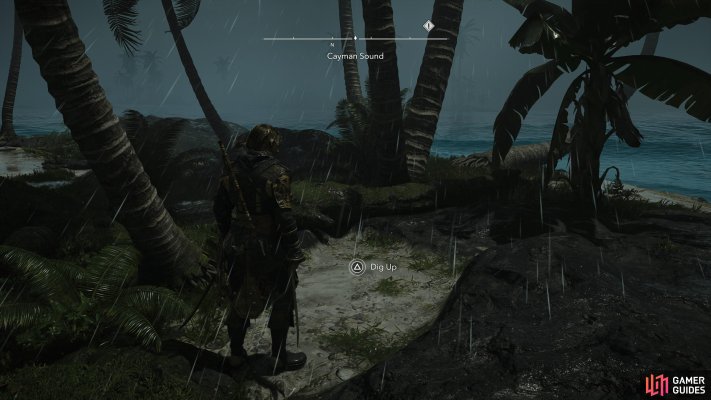 (Secret) Requires Cayman Sound Treasure Map