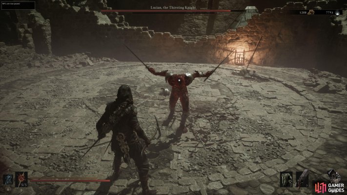 Lucian, the Thirsting Knight