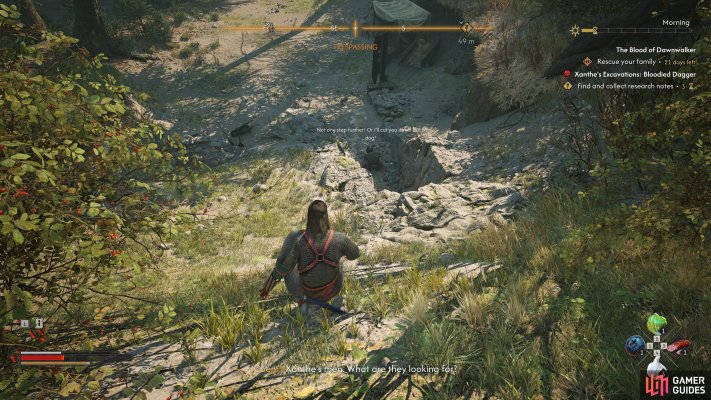 Xanthe's Excavations: Bloodied Dagger