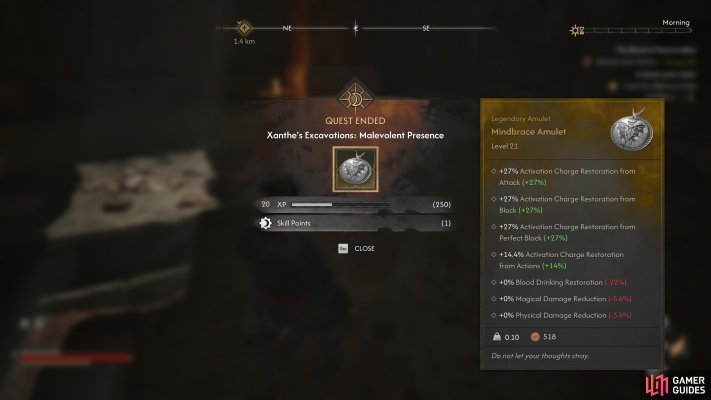 Mindbrace Amulet