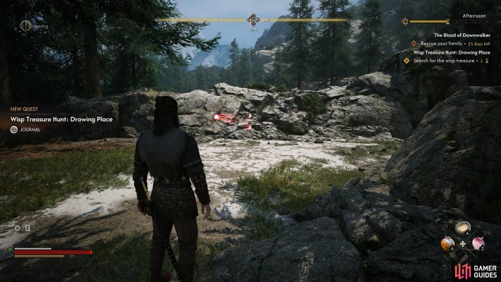 Wisp Treasure Hunt: Drawing Place