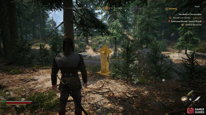Destroyed Shrines: Tantari Woods