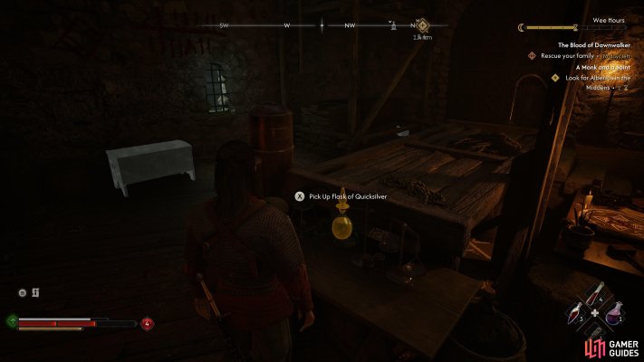 Obtain the Flask of Quicksilver