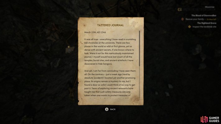 Marker screenshot