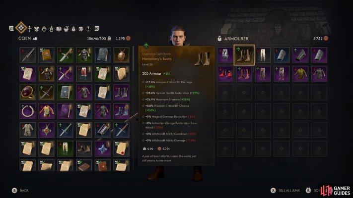 Mercenary's Boots
