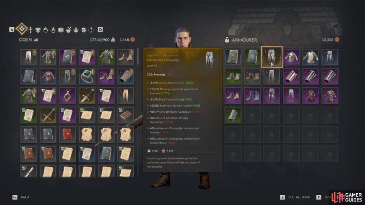 Mercenary's Greaves