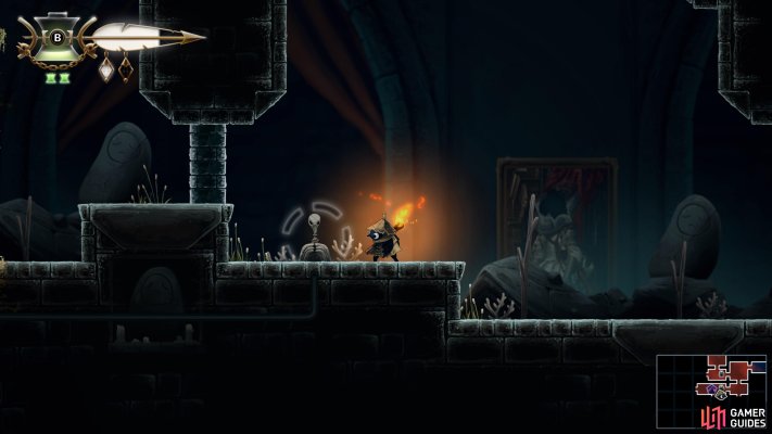 Open the central shaft in the Desiccated Castle (part two)
