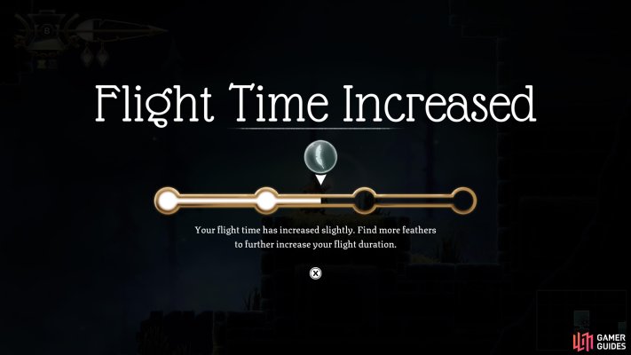 Grab the second Flight Time Increase