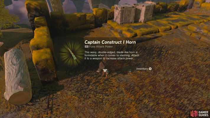 Captain Construct I Horn - The Legend of Zelda: Tears of the Kingdom ...