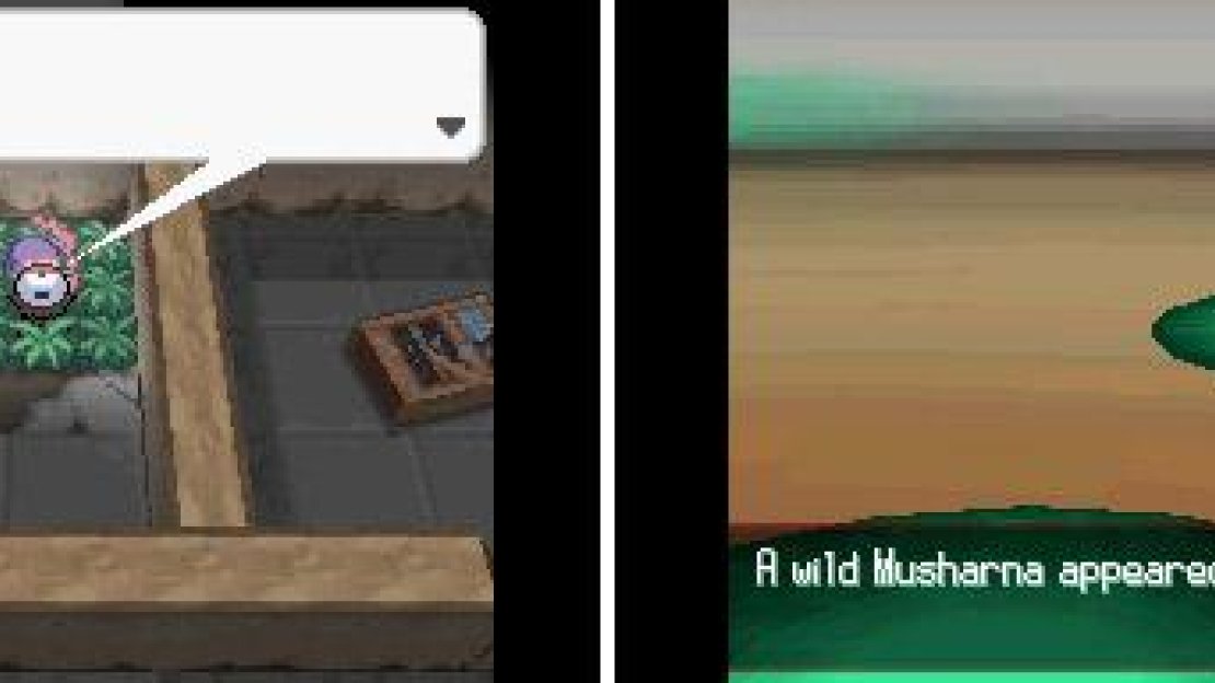 This particular Musharna has the Telepathy ability which wild Musharnas do not have.