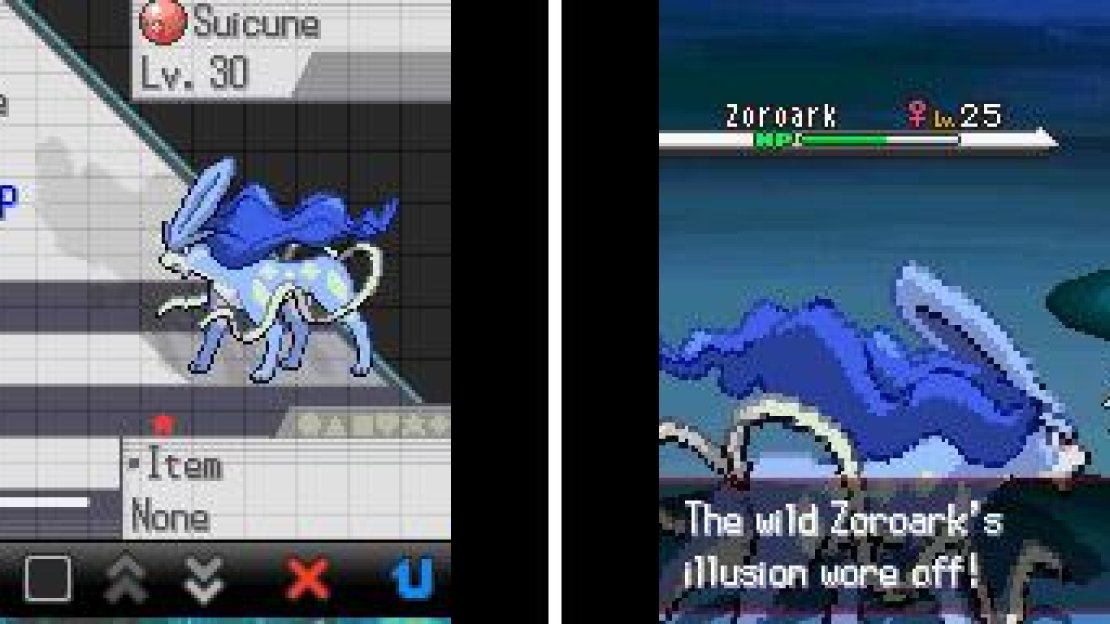 Being a master of illusion, Zoroark is hard to find but you can get one in Lostlorn Forest.