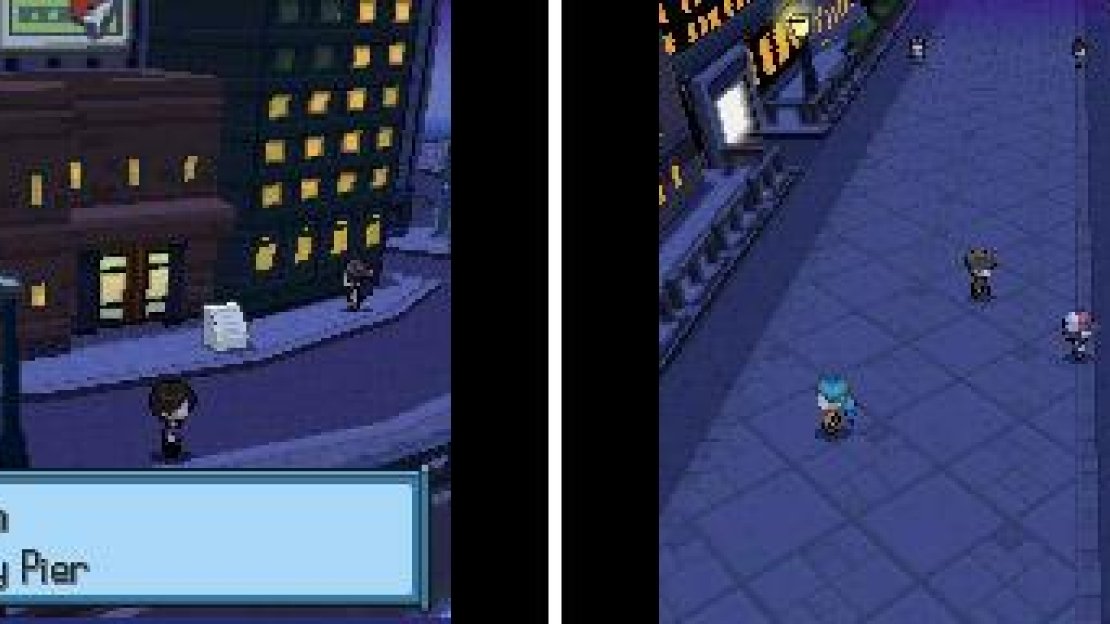 Your first port of call is the gym, found in the left-most street.