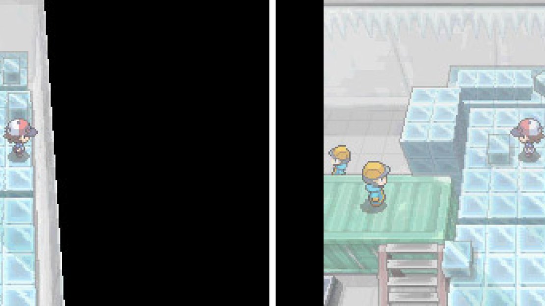 You can use logic here, press random directions or just follow our directions.
