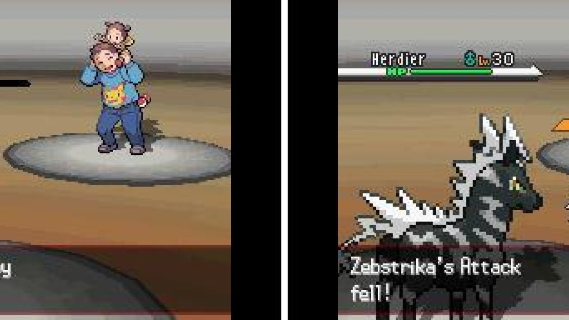 One of a few trainers here to test your skills against.