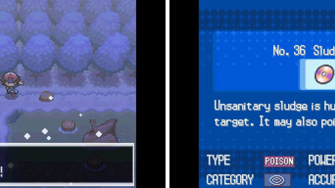 Head north-east from the Pokemon Ranger to find TM36 in the corner of the pool.